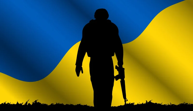 Ukrainian troops defending Donetsk frontlines